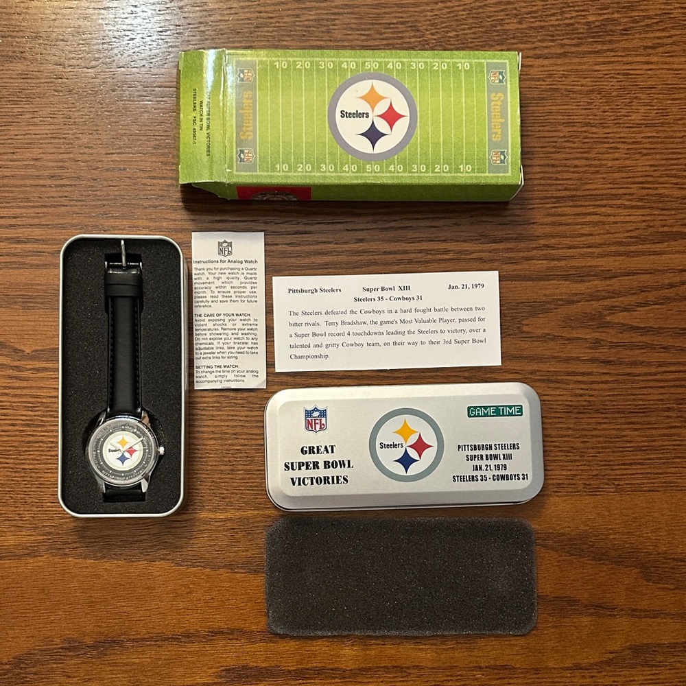 Pittsburgh Steelers Great Super Bowl Victories  Watch - Super Bowl XIII